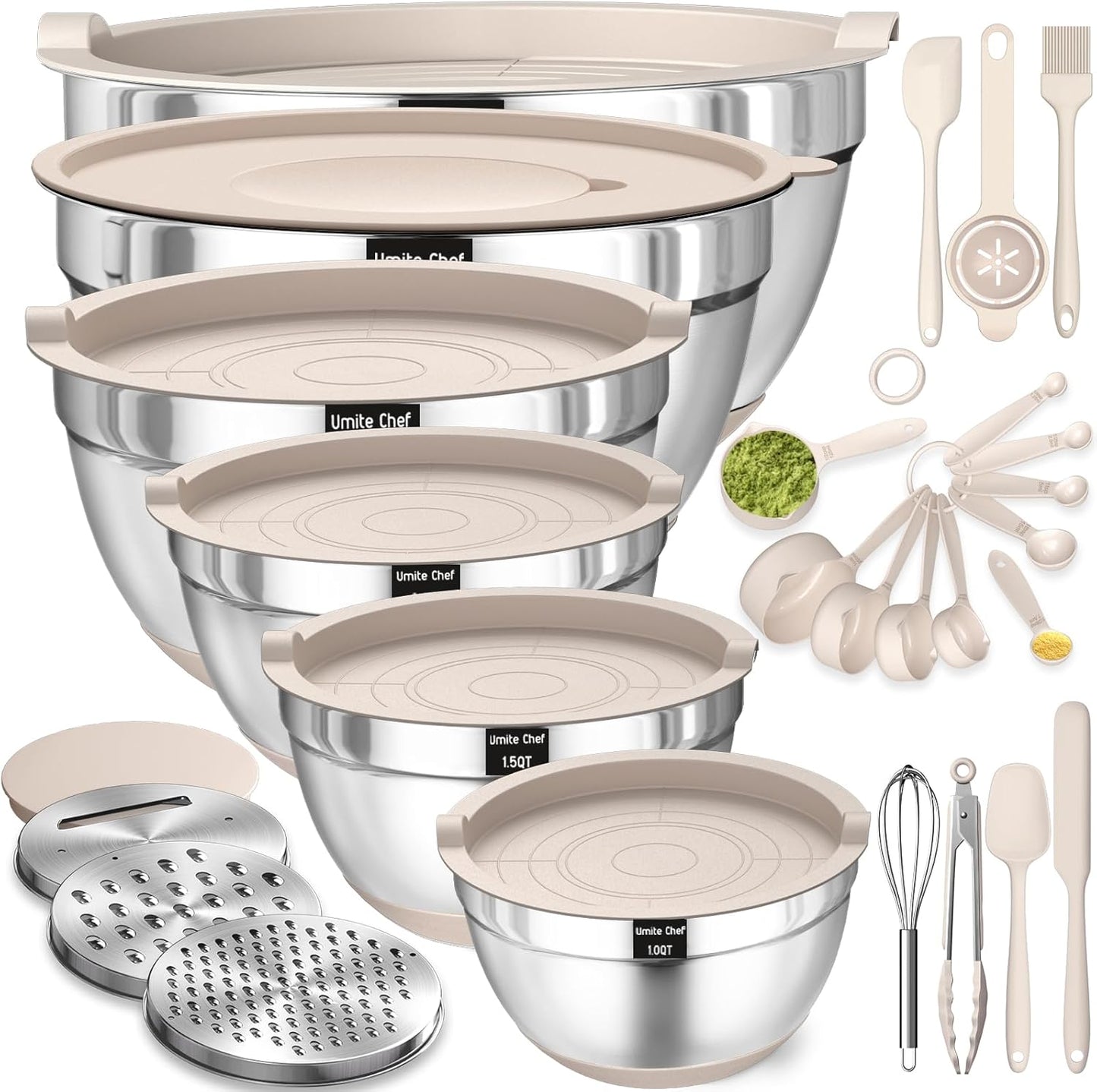 Stainless Steel Mixing Bowl Set