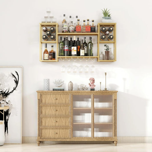 Wall Mounted Wine Rack