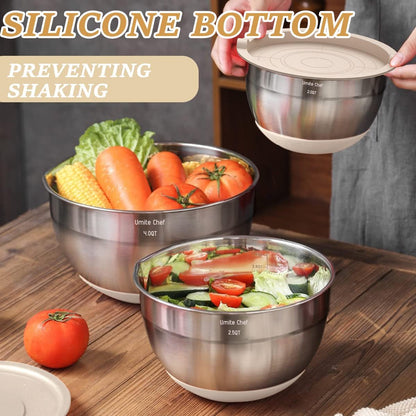 Stainless Steel Mixing Bowl Set